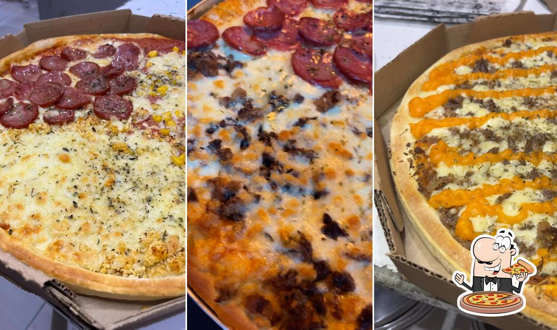 Experimente diferentes estilos de pizza
