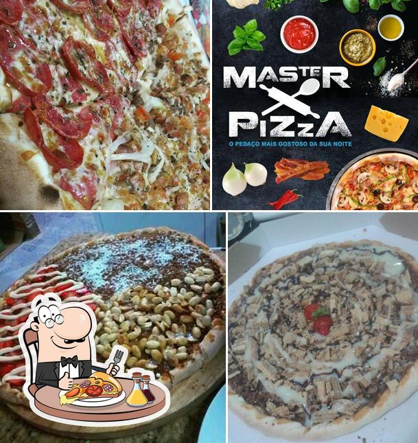 No Master Pizzas, você pode desfrutar de pizza