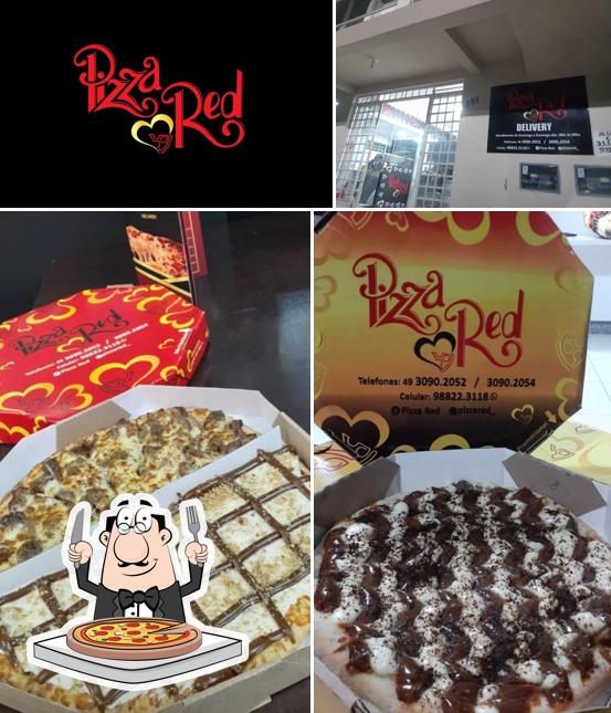 Red pizzaria restaurante