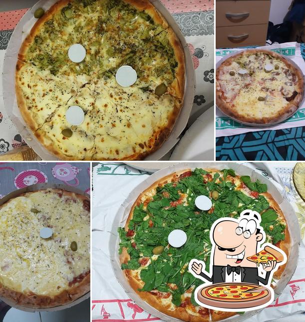 Experimente diferentes tipos de pizza