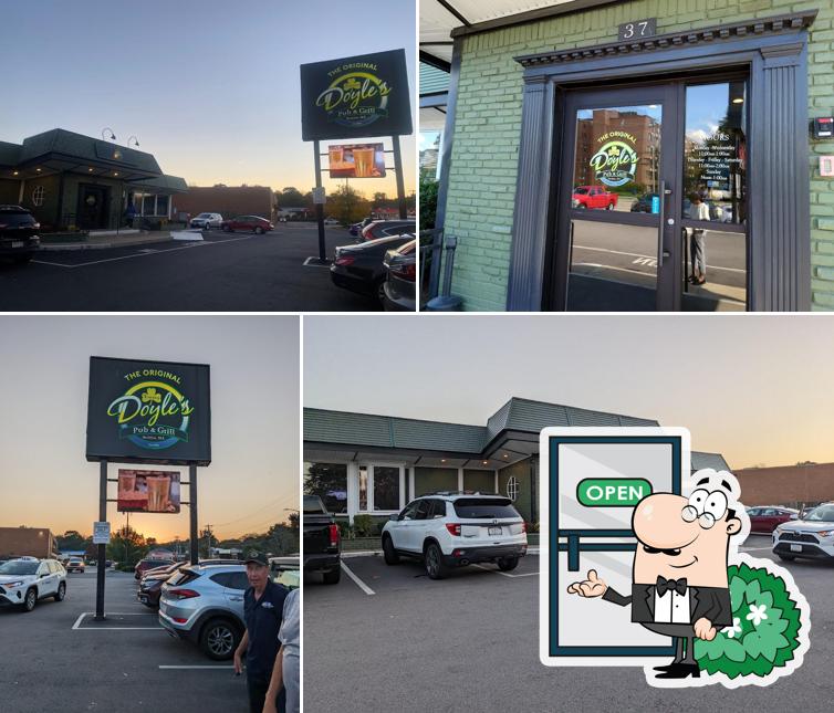 The Original Tommy Doyle's Pub & Grill in Brockton Restaurant menu