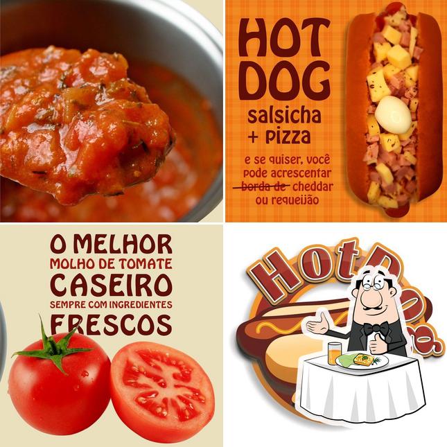 Comida em Hot Dog do Ademir