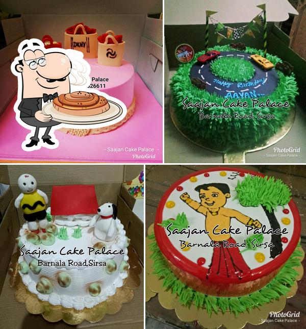 Look at the picture of Saajan Cake Palace – Best Eggless Bakery and Cake Shop Delivery in Sirsa