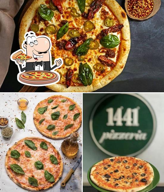 At 1441 Pizzeria Surat, you can enjoy pizza