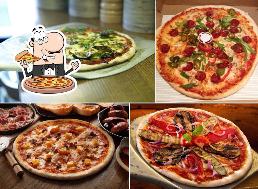 Pick pizza at Basilico Fulham