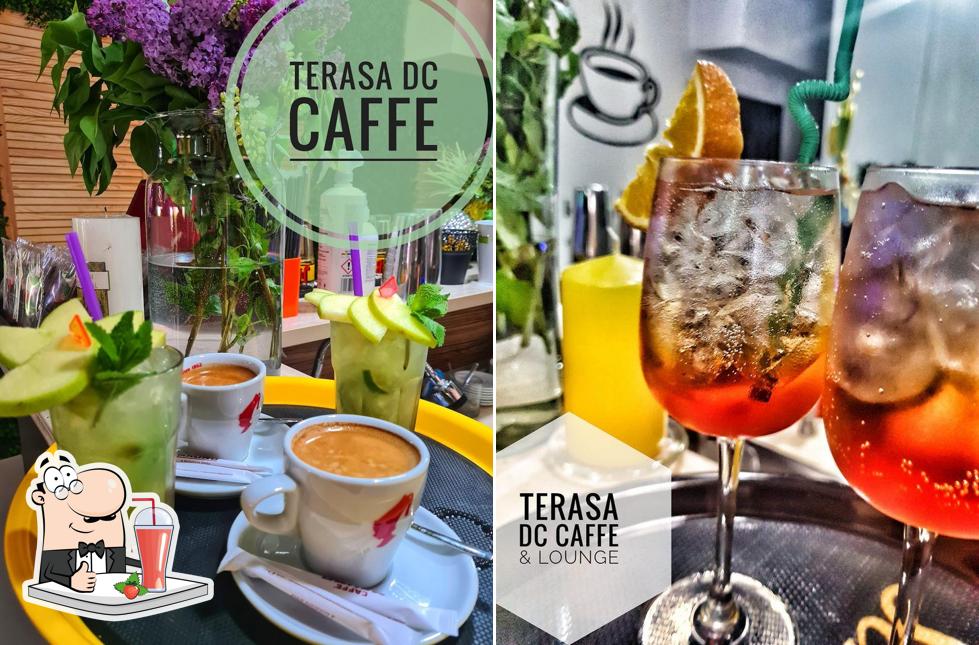Dc Caffe @ Lounge sert un nombre de boissons