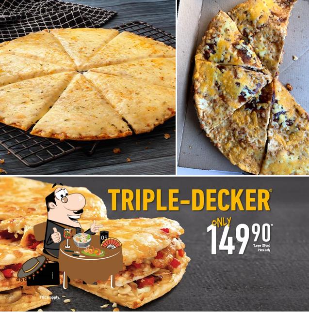 Essen im Debonairs Pizza