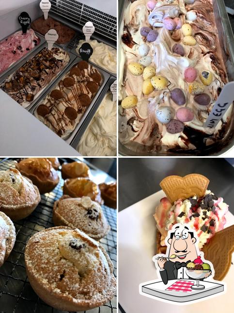 Hansen's ice cream parlour and cafe in Kendal Restaurant menu and reviews