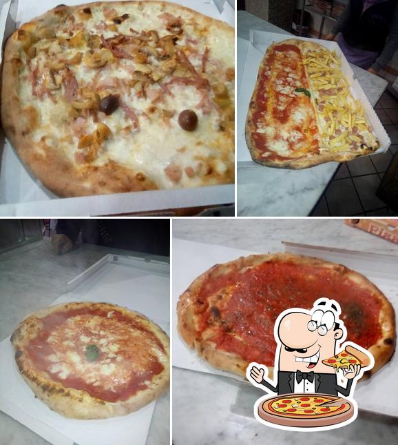 A Pizzeria O'Mericano, puoi prenderti una bella pizza