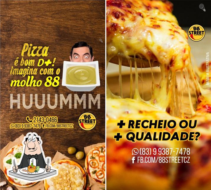 Comida em 88 Street - Restaurante e Pizzaria