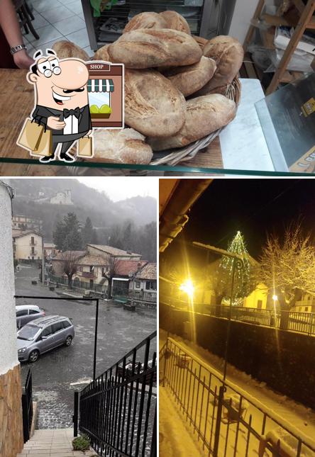 La immagine della esterno e cibo di Pizzeria - Trattoria - Bar - LA ROSA DEI VENTI