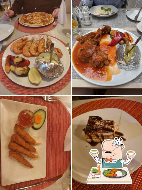 Platos en VAJRA BISTRO