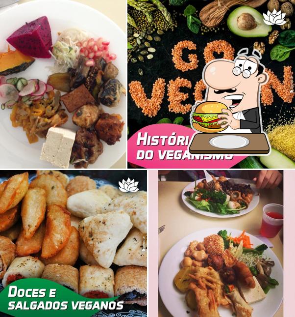Experimente um hambúrguer no Essência Oriental