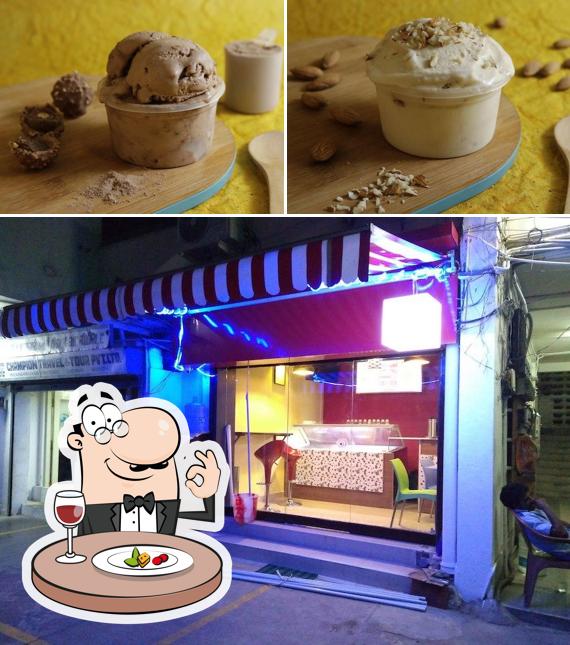 Among different things one can find food and interior at Sweet Talk