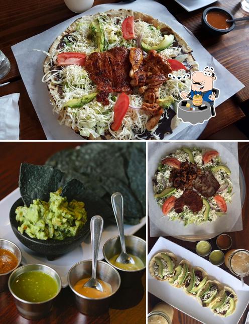 Meals at Tlayuda L.A. Restaurant