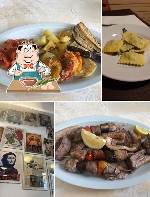 Ravioli al Ristorante La Monda da Alfio