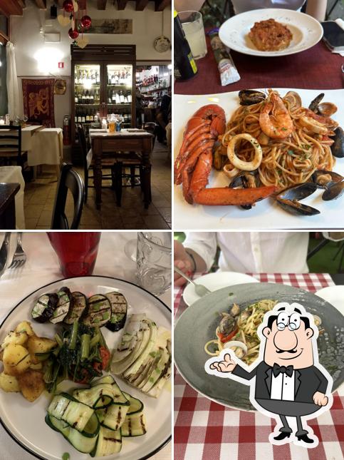 Gli interni di Bacaro e Trattoria da Fiore