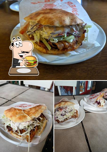 Try out a burger at Sandwieser Kebap Haus