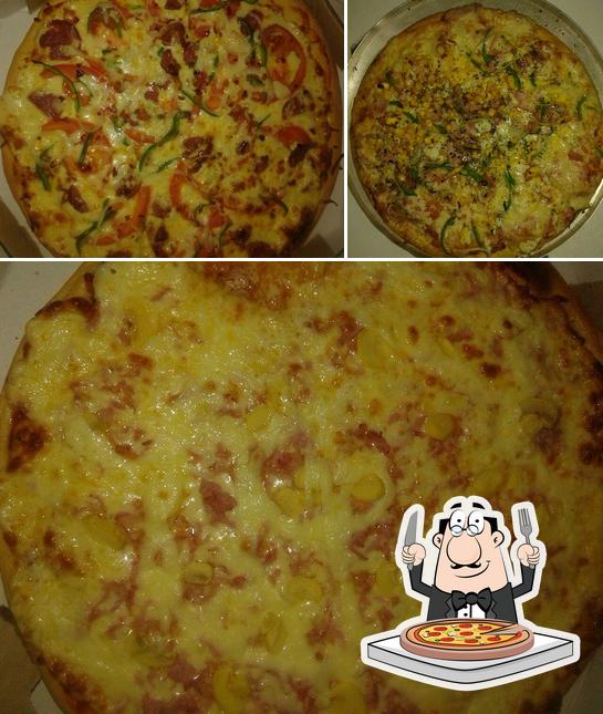 Escolha diversos variedades de pizza