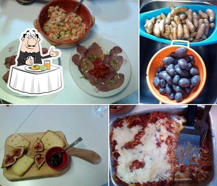 Cibo al Agriturismo La Granjo Novo