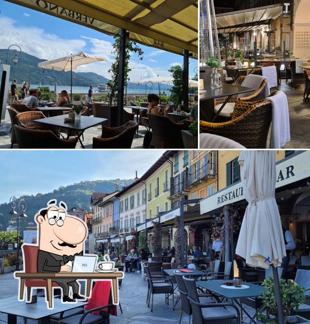 Gli interni di Caffé Verbano