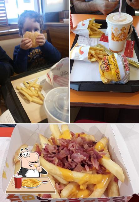 Commandez des frites à Burger King