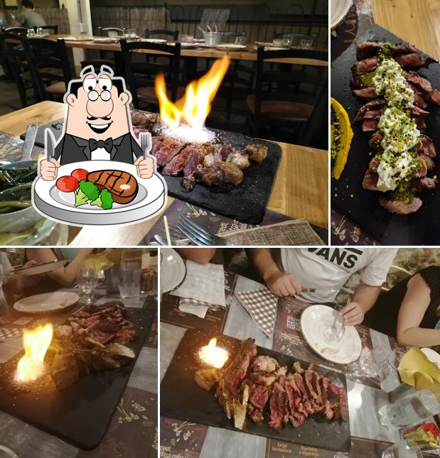 Bistecca al L'Osteria di Frate Tac