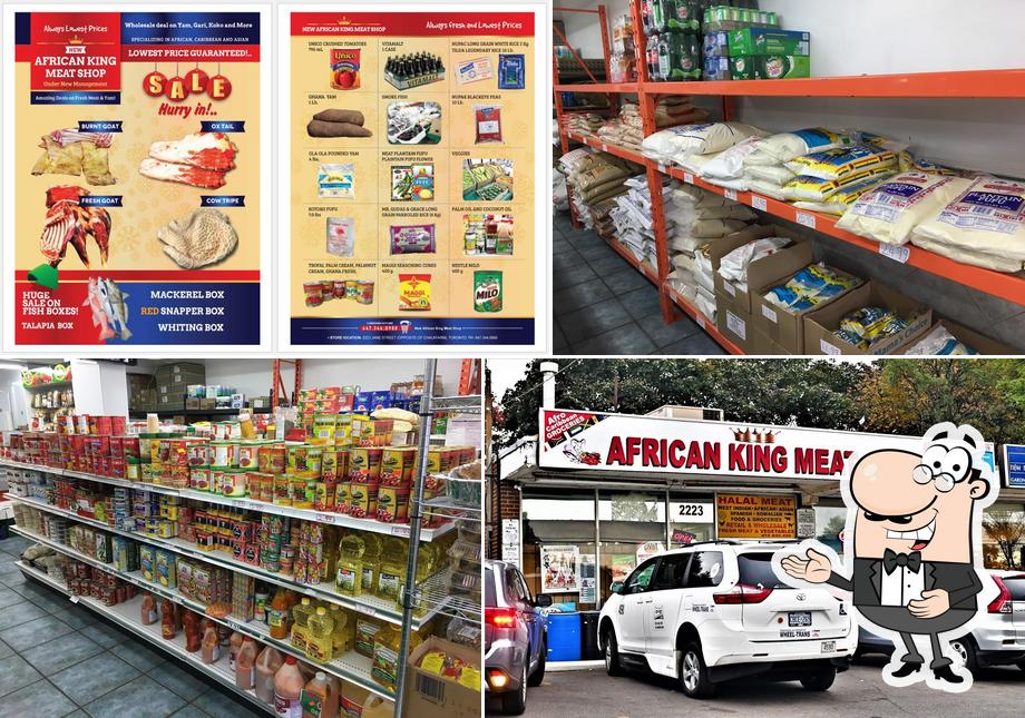 African King Meat Shop (African and Caribbean food market) in Toronto