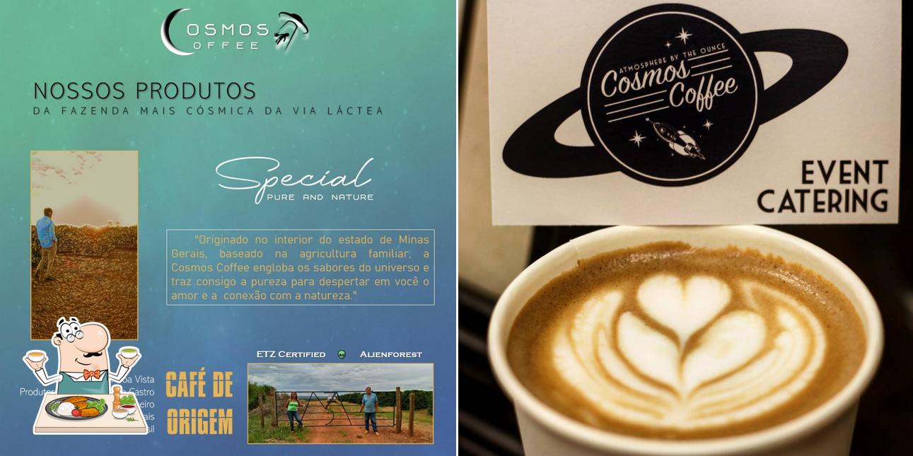 Comida em Cosmos Coffee Experience