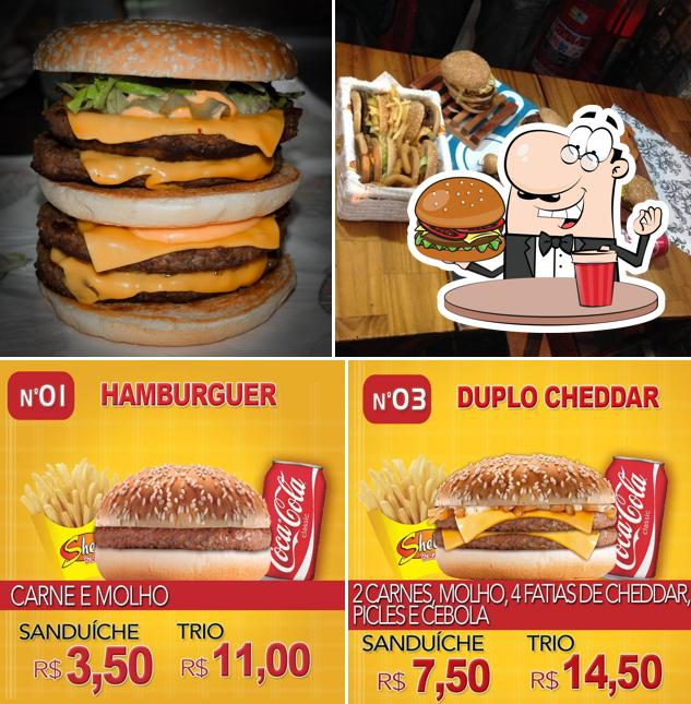 Experimente um hambúrguer no Shelly Burgers cachambi