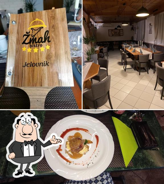 Žmah bistro se distingue par sa intérieur et nourriture