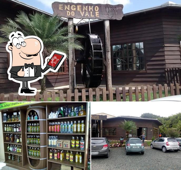 o exterior é uma característica importante do Restaurante Engenho do Vale
