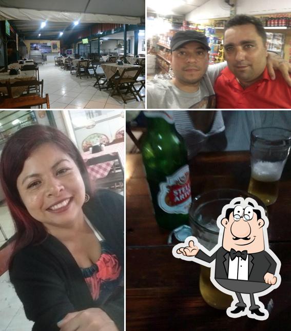 O interior do Empório do Churrasco