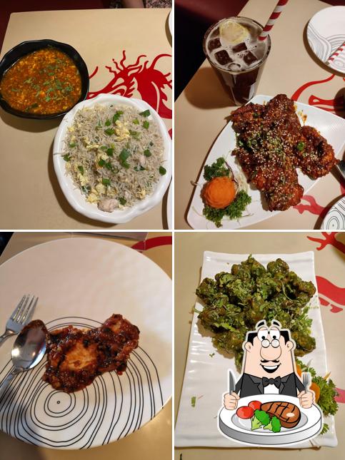 Flavours Of China, Borivali offers meat dishes