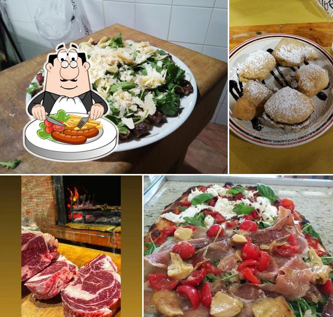 Platti al Pizzeria Braceria Evergreen