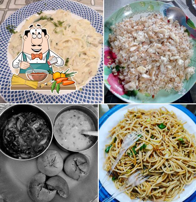 Spaghetti bolognese at Food Paradise / Kastbhanjan Kathiyawadi