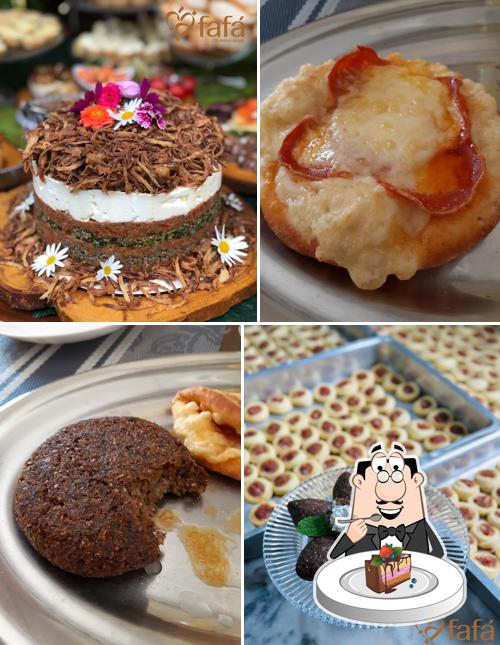 Bolo de chocolate em Nayas Culinária Árabe