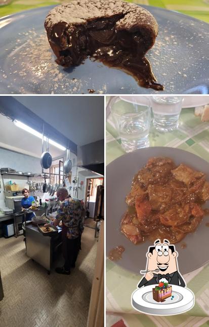 Torta al cioccolato al Osteria il Fiasco