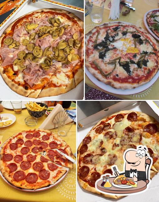 Prenditi tra le svariate varianti di pizza