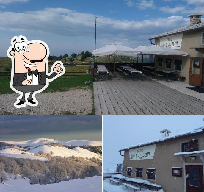 Gli esterni di Rifugio Bocca di Selva