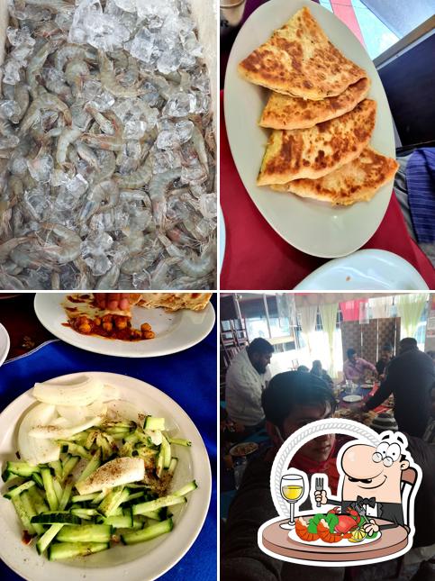 Probiert Meeresfrüchte bei Al-Makka Restaurant & Takeaways
