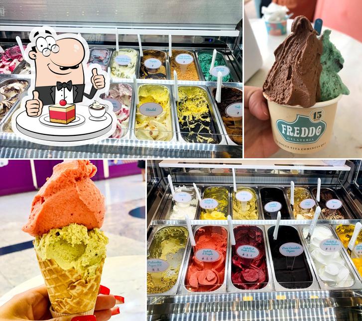 Freddo Gelateria - Shop Estação oferece uma gama de sobremesas