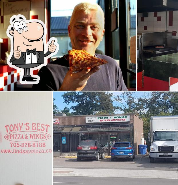 Tony's Best Pizza & Wings in Lindsay Restaurant menu and reviews