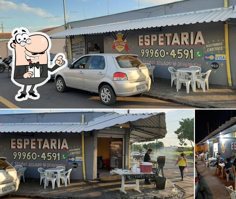 O interior do Desterro Grill Choperia