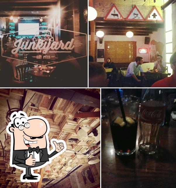 See this picture of Junkyard Recycled Pub