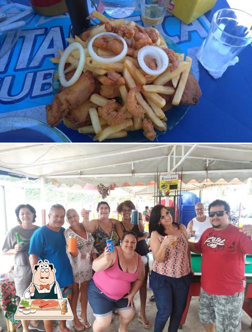 Peixe e fritas em Recanto Do Popeye