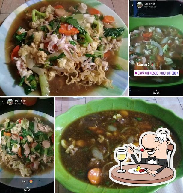 Food at Java Chinese Food resto
