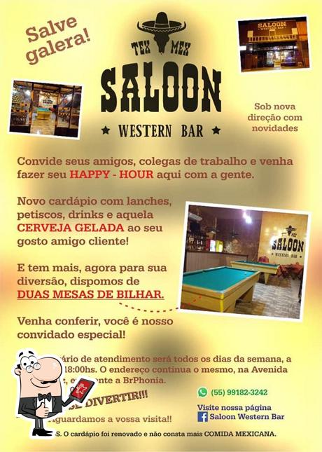 Look at this picture of Saloon Western Bar