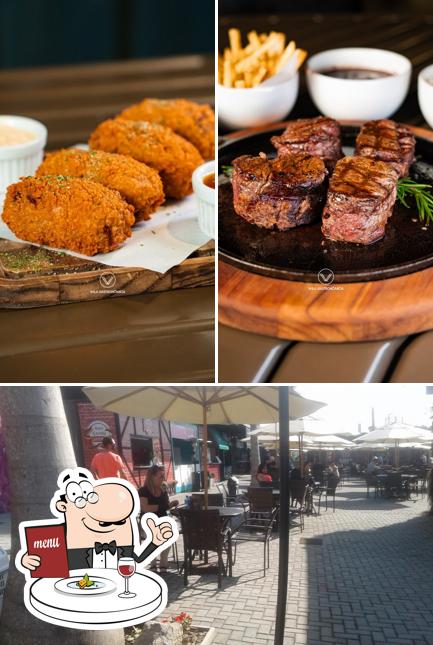 Esta é a foto ilustrando comida e interior a Wila Gastronômica