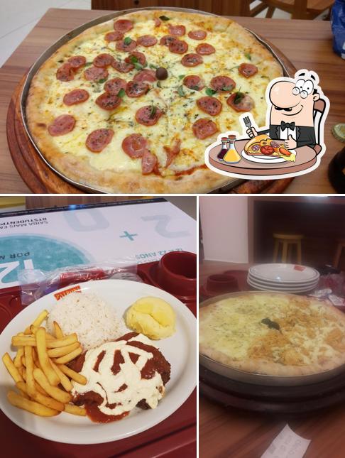 Consiga diferentes variedades de pizza